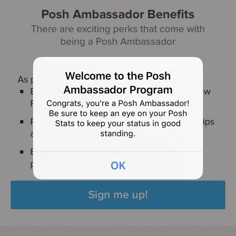 🌟POSH AMBASSADOR🌟